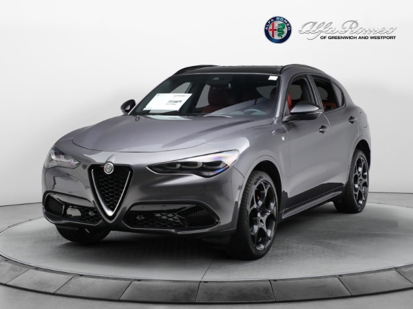 New 2024 Alfa Romeo Stelvio Ti for sale $55,240 at McLaren Greenwich in Greenwich CT 06830 4