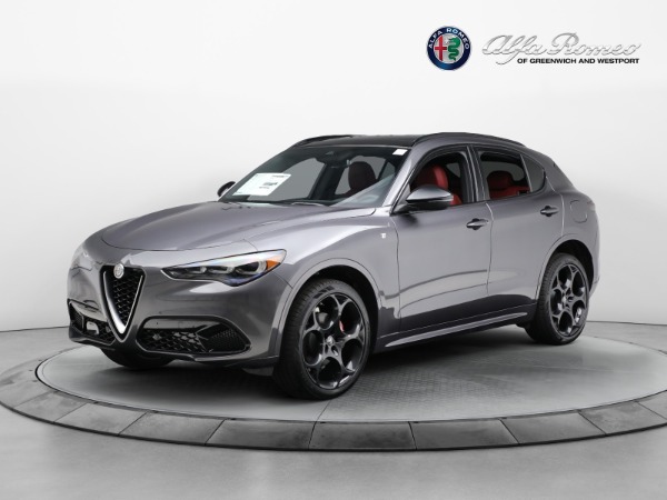 New 2024 Alfa Romeo Stelvio Ti for sale $55,240 at McLaren Greenwich in Greenwich CT 06830 1