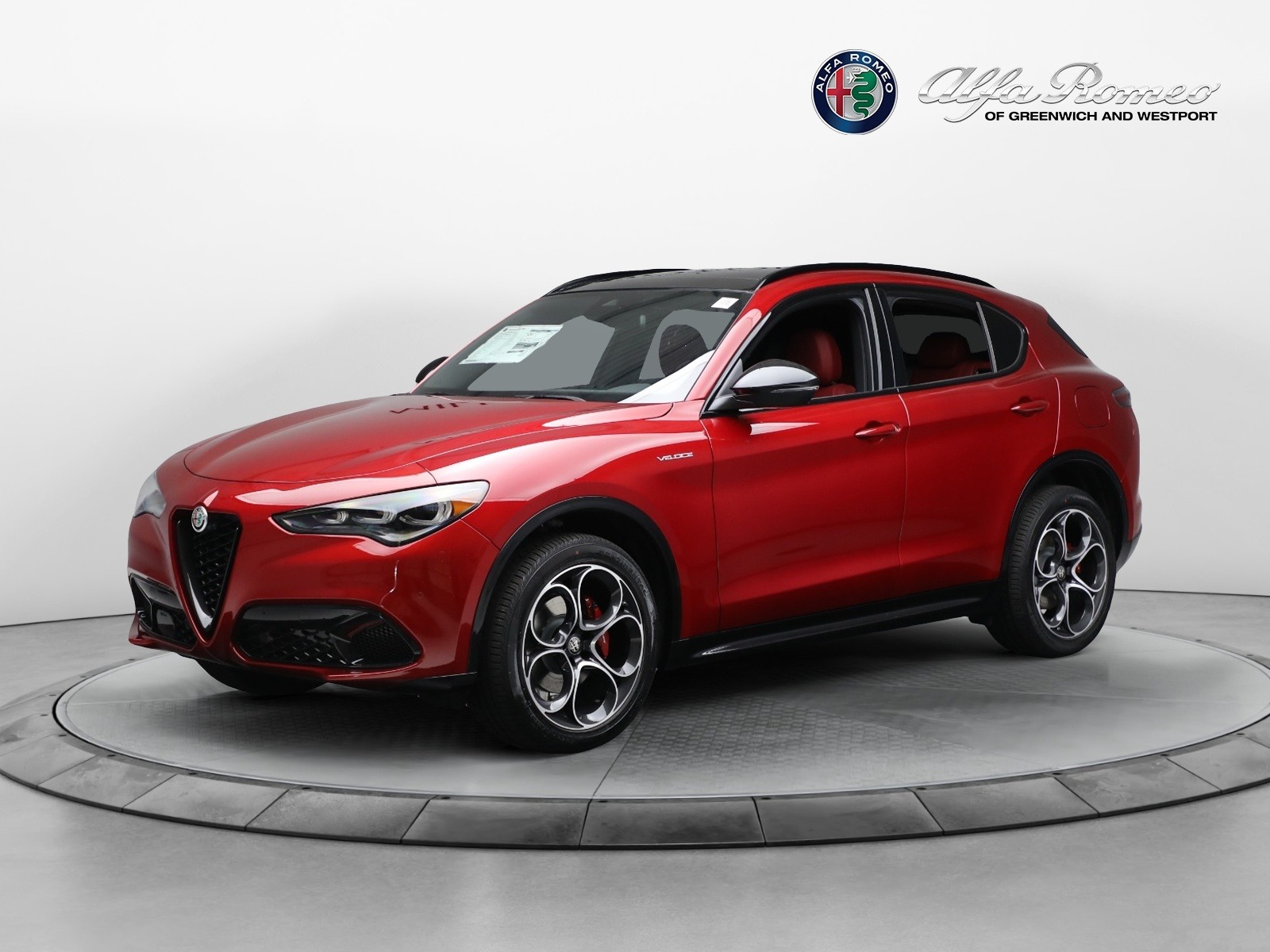 New 2024 Alfa Romeo Stelvio Veloce for sale Sold at McLaren Greenwich in Greenwich CT 06830 1
