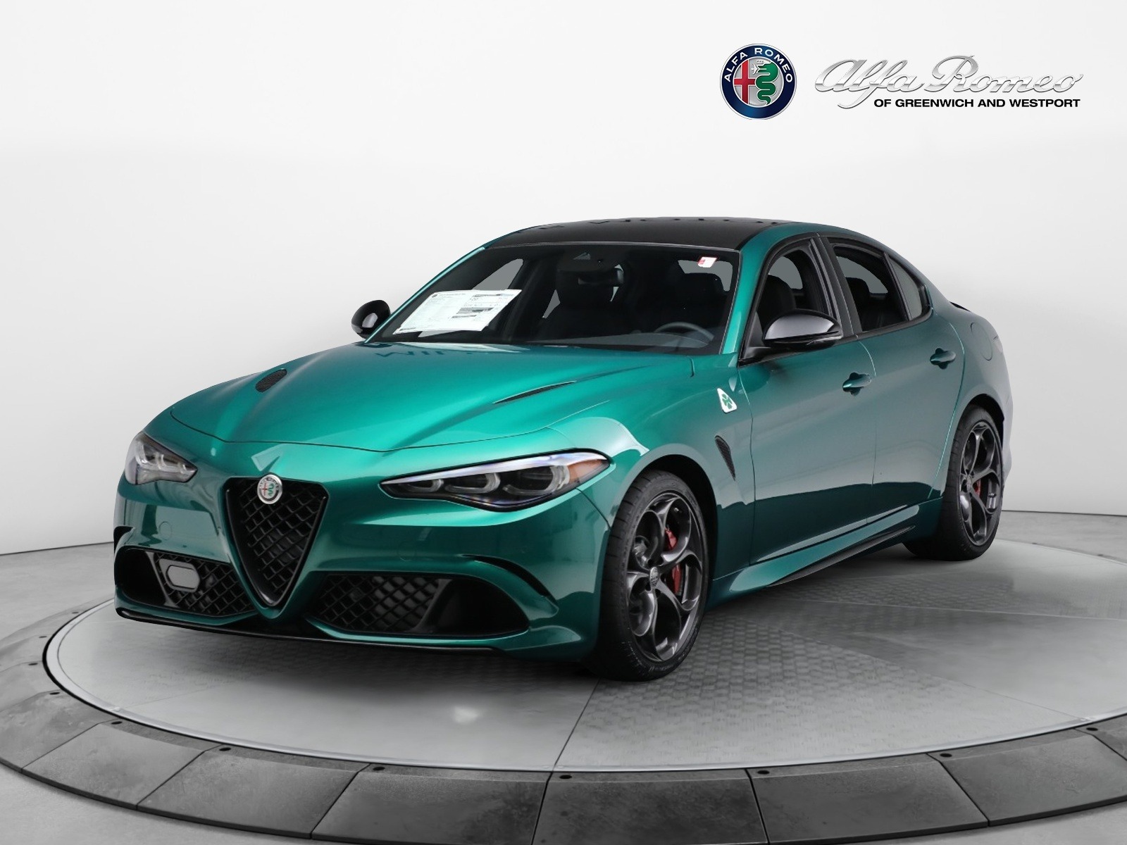 New 2024 Alfa Romeo Giulia Quadrifoglio for sale Sold at McLaren Greenwich in Greenwich CT 06830 1