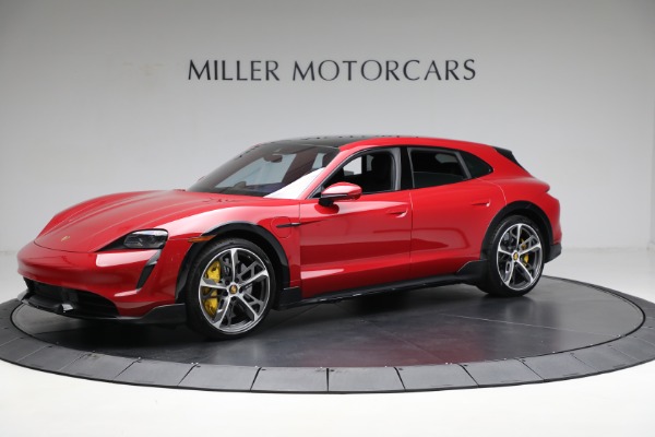 Used 2023 Porsche Taycan Turbo S Cross Turismo for sale $147,900 at McLaren Greenwich in Greenwich CT 06830 1