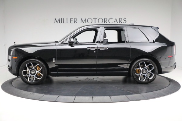 Used 2022 Rolls-Royce Black Badge Cullinan for sale Sold at McLaren Greenwich in Greenwich CT 06830 3