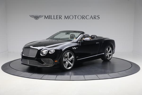 Used 2016 Bentley Continental GT Speed Convertible for sale Sold at McLaren Greenwich in Greenwich CT 06830 1
