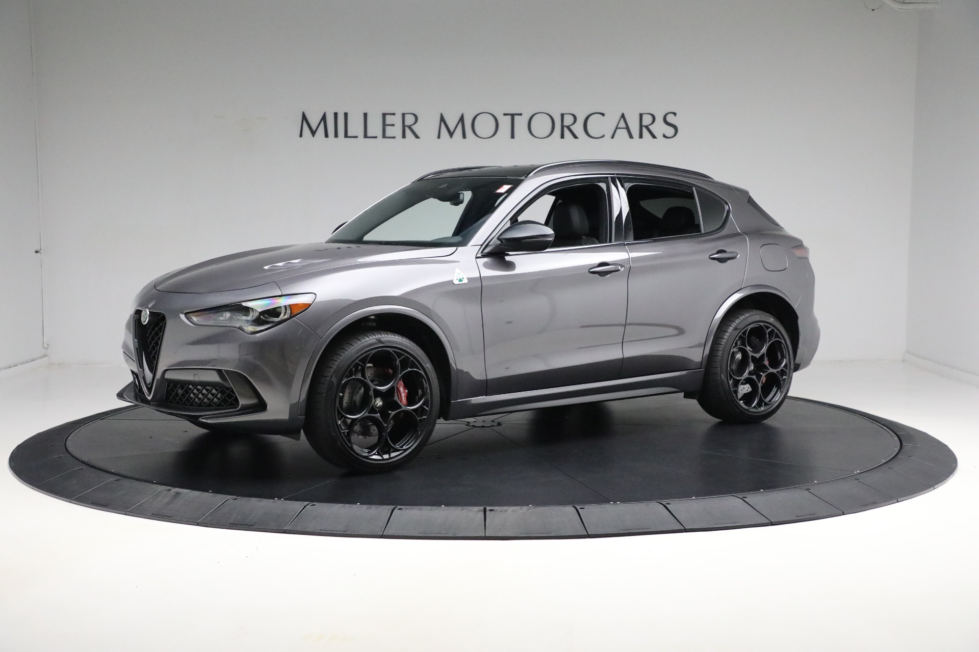 New 2024 Alfa Romeo Stelvio Quadrifoglio for sale $82,570 at McLaren Greenwich in Greenwich CT 06830 1
