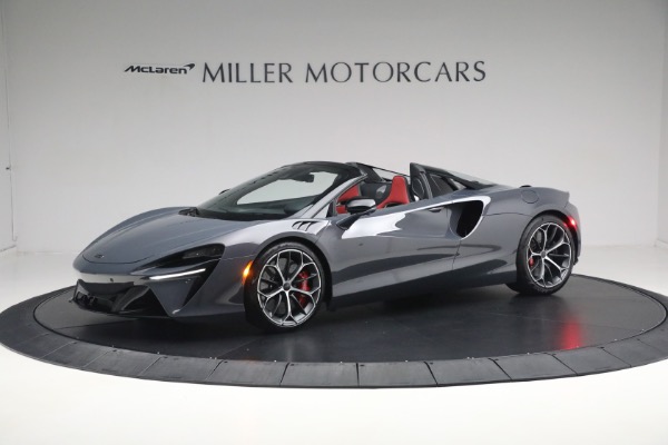 New 2025 McLaren Artura Spider TechLux for sale $346,318 at McLaren Greenwich in Greenwich CT 06830 2