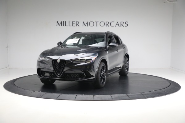 New 2024 Alfa Romeo Stelvio Quadrifoglio for sale $83,225 at McLaren Greenwich in Greenwich CT 06830 3