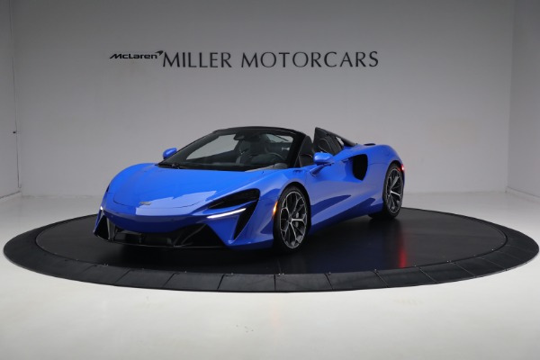 New 2025 McLaren Artura Spider Performance for sale $329,718 at McLaren Greenwich in Greenwich CT 06830 1