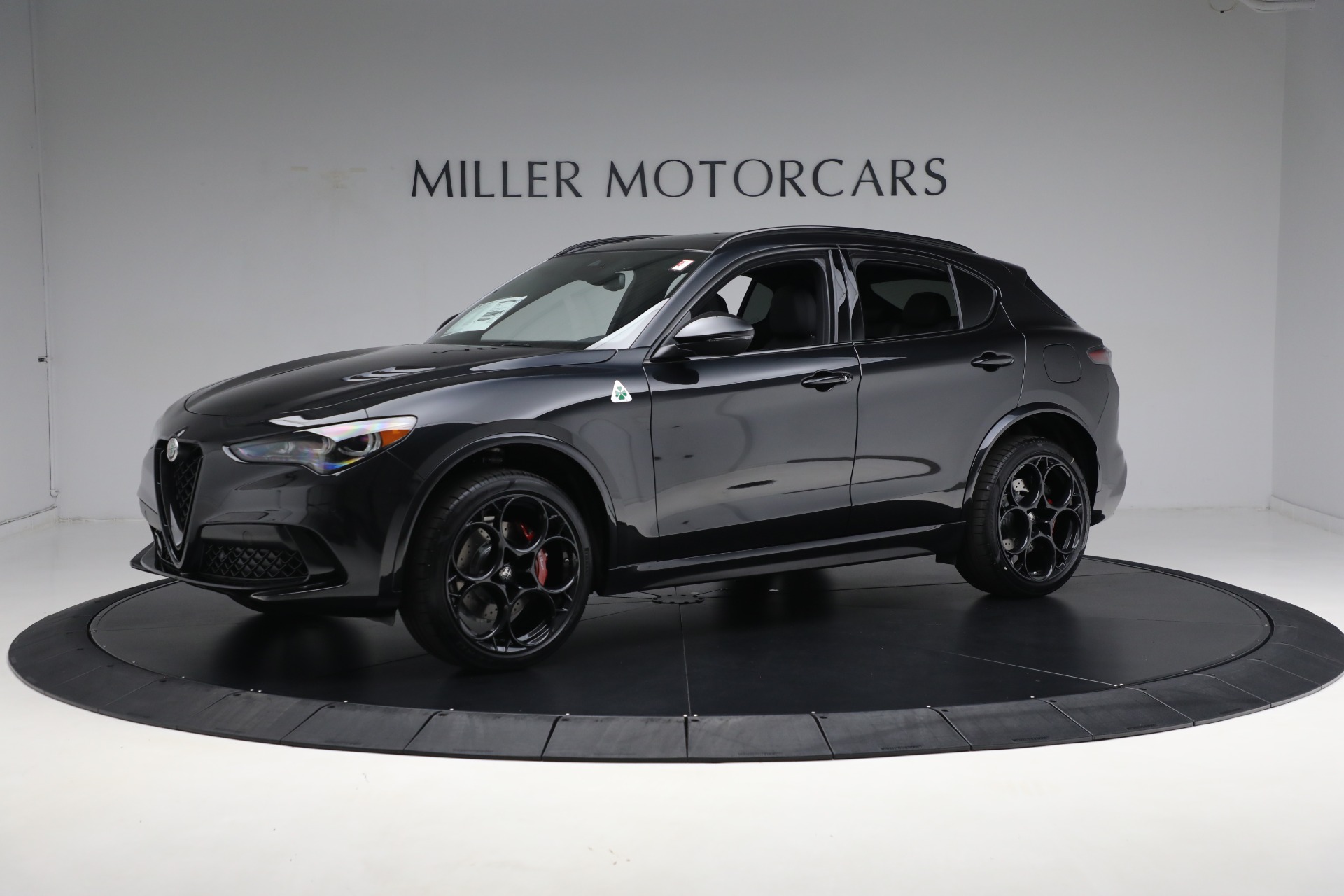 New 2024 Alfa Romeo Stelvio Quadrifoglio for sale $94,570 at McLaren Greenwich in Greenwich CT 06830 1