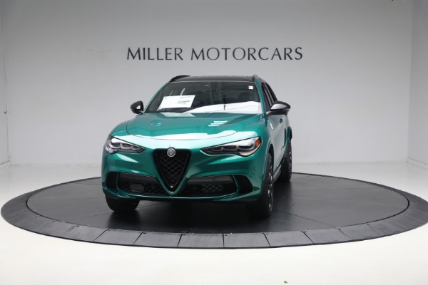 New 2024 Alfa Romeo Stelvio Quadrifoglio for sale $79,900 at McLaren Greenwich in Greenwich CT 06830 2