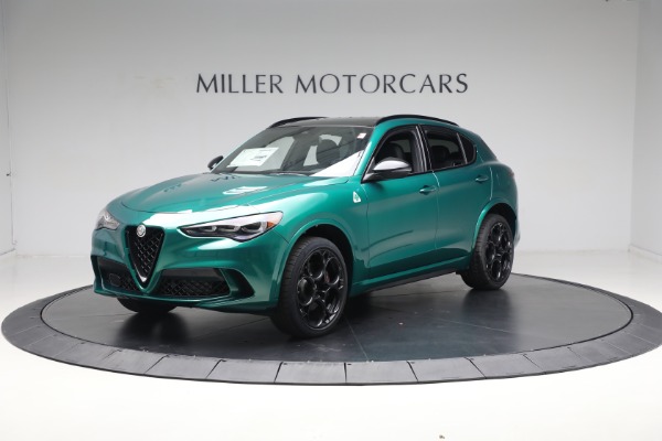 New 2024 Alfa Romeo Stelvio Quadrifoglio for sale $79,900 at McLaren Greenwich in Greenwich CT 06830 4
