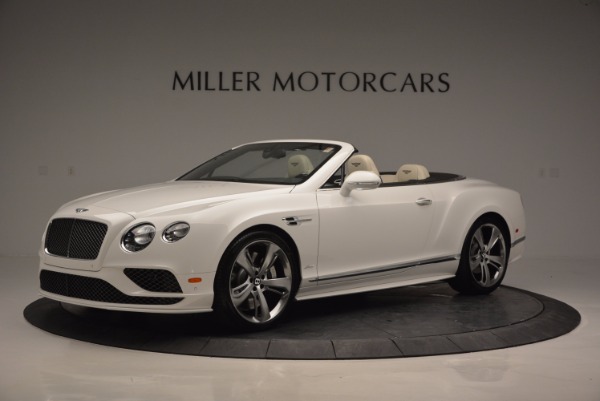 New 2017 Bentley Continental GT Speed Convertible for sale Sold at McLaren Greenwich in Greenwich CT 06830 2