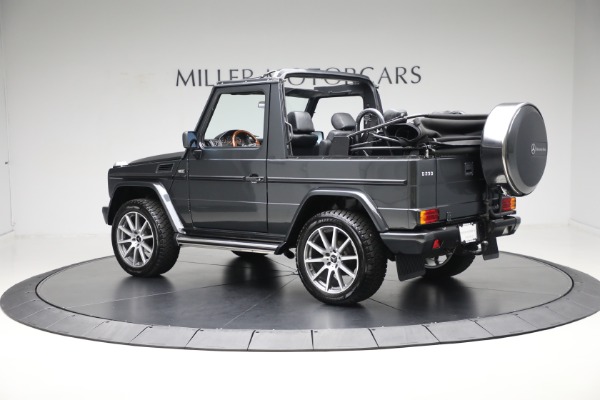 Used 1990 Mercedes-Benz G-Class Cabriolet for sale Sold at McLaren Greenwich in Greenwich CT 06830 4