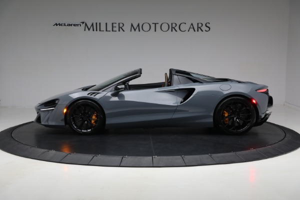New 2025 McLaren Artura Spider Vision for sale Sold at McLaren Greenwich in Greenwich CT 06830 3