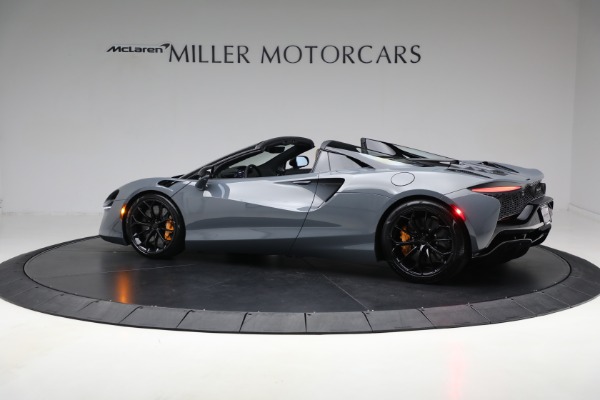 New 2025 McLaren Artura Spider Vision for sale Sold at McLaren Greenwich in Greenwich CT 06830 4
