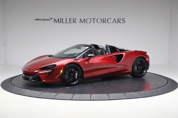 New 2025 McLaren Artura Spider TechLux for sale $331,008 at McLaren Greenwich in Greenwich CT 06830 2