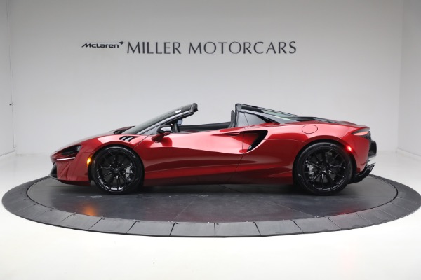 New 2025 McLaren Artura Spider TechLux for sale $331,008 at McLaren Greenwich in Greenwich CT 06830 3