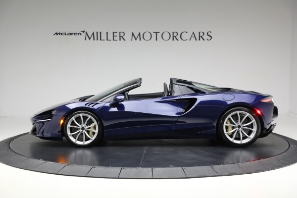New 2025 McLaren Artura Spider TechLux for sale $327,158 at McLaren Greenwich in Greenwich CT 06830 3