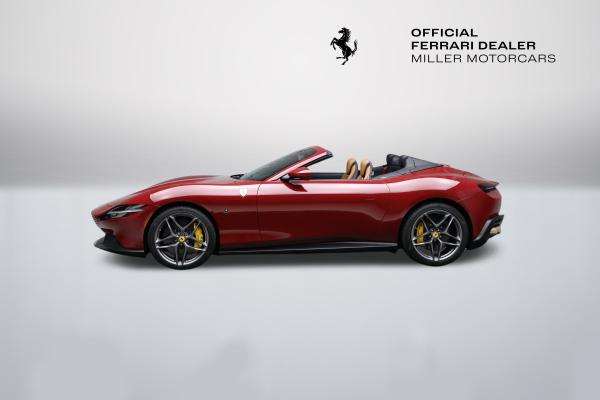 Used 2024 Ferrari Roma Spider for sale $301,900 at McLaren Greenwich in Greenwich CT 06830 4