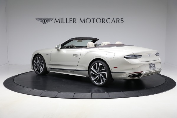 New 2025 Bentley Continental GTC Speed for sale $360,900 at McLaren Greenwich in Greenwich CT 06830 4