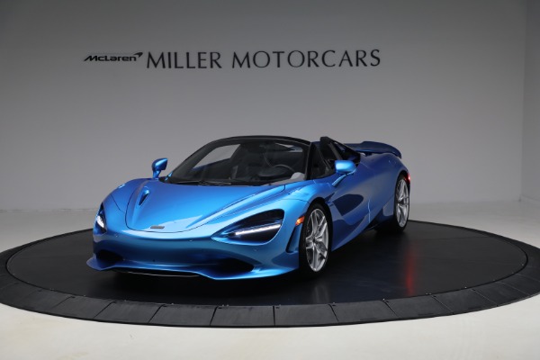 Used 2025 McLaren 750S Spider TechLux for sale Call for price at McLaren Greenwich in Greenwich CT 06830 2