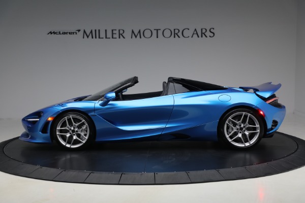 Used 2025 McLaren 750S Spider TechLux for sale Call for price at McLaren Greenwich in Greenwich CT 06830 4