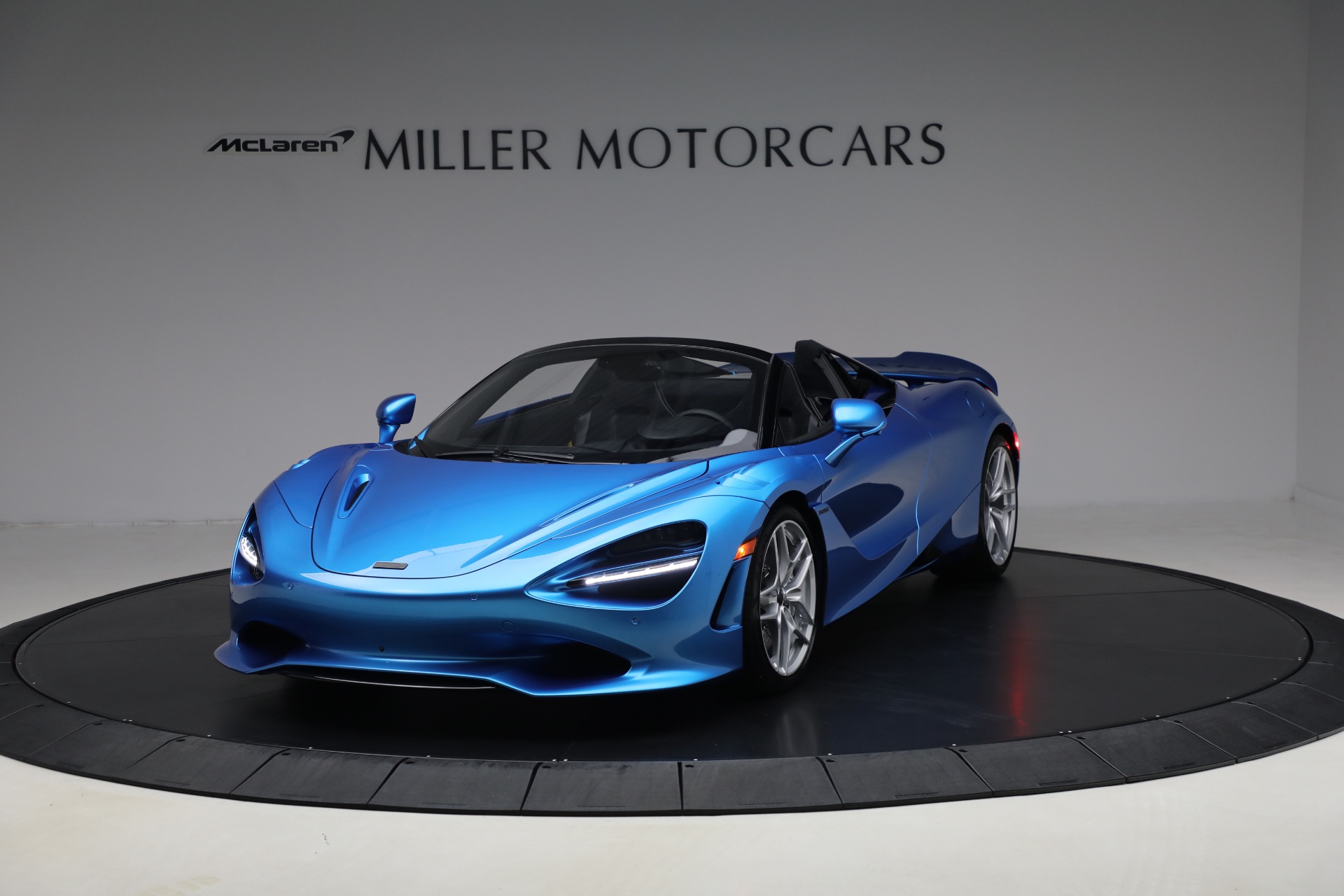Used 2025 McLaren 750S Spider TechLux for sale Call for price at McLaren Greenwich in Greenwich CT 06830 1