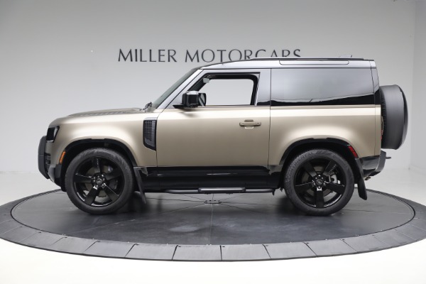 Used 2025 Land Rover Defender 90 P400 X-Dynamic SE for sale Sold at McLaren Greenwich in Greenwich CT 06830 3