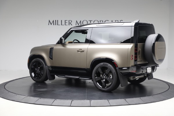 Used 2025 Land Rover Defender 90 P400 X-Dynamic SE for sale Sold at McLaren Greenwich in Greenwich CT 06830 4