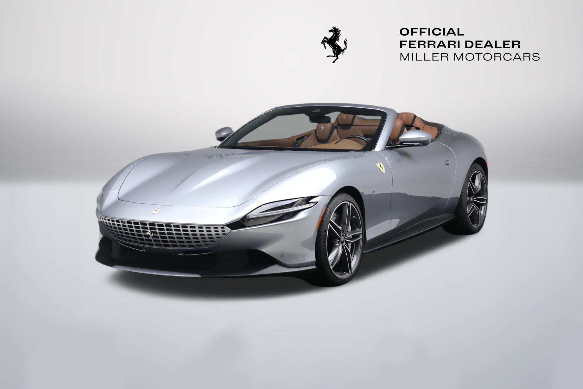 Used 2025 Ferrari Roma Spider for sale $335,900 at McLaren Greenwich in Greenwich CT 06830 1