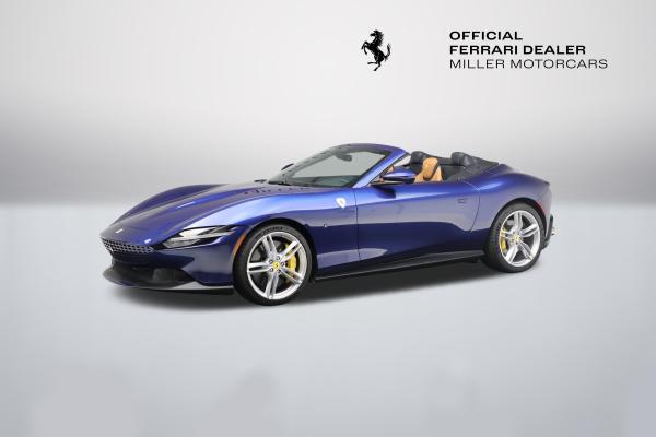 Used 2025 Ferrari Roma Spider for sale $319,900 at McLaren Greenwich in Greenwich CT 06830 3