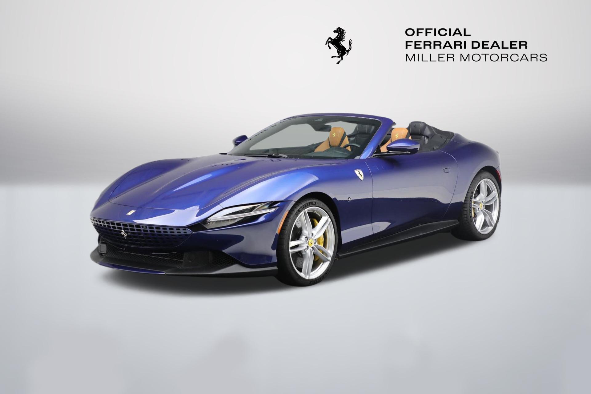 Used 2025 Ferrari Roma Spider for sale $319,900 at McLaren Greenwich in Greenwich CT 06830 1