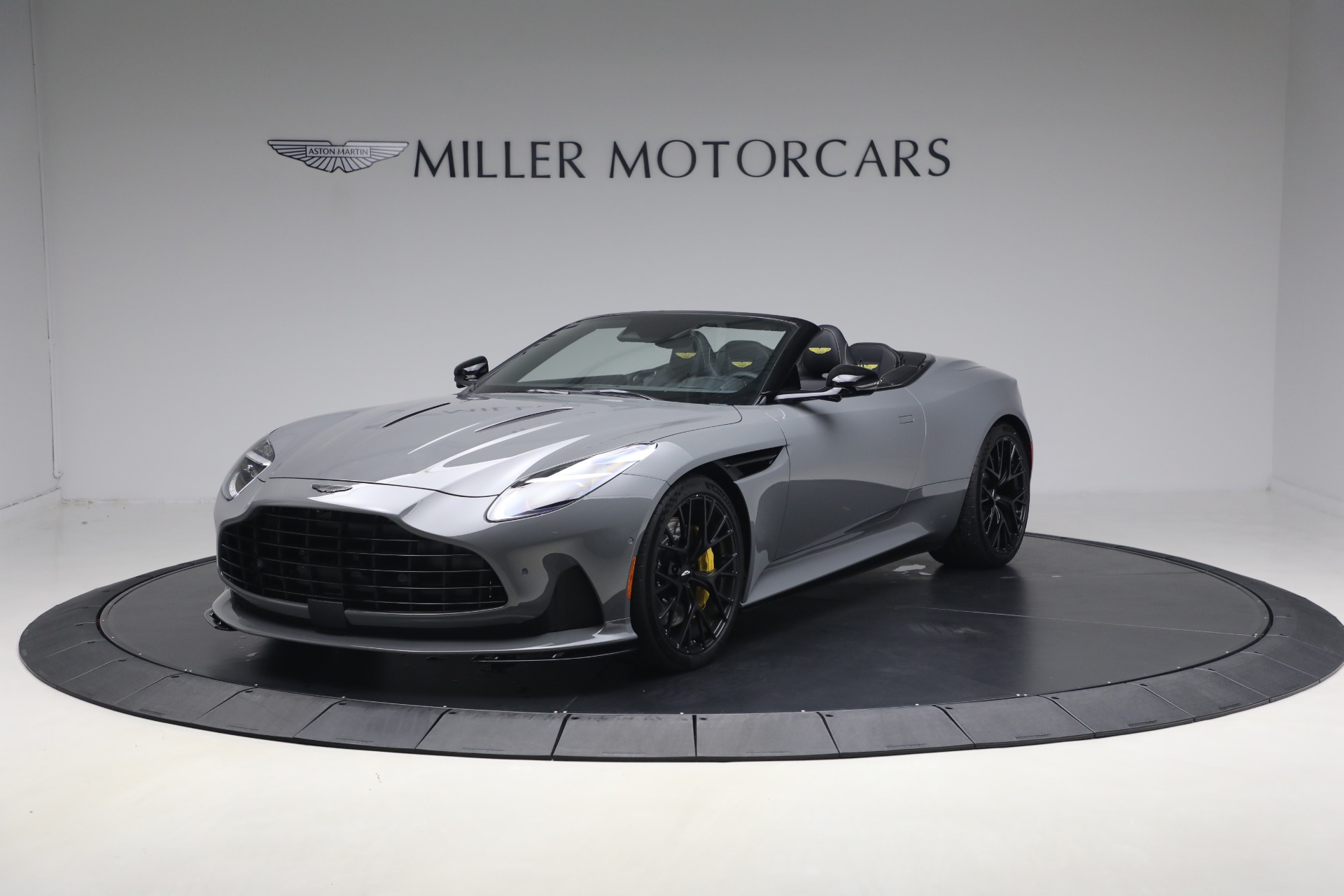 New 2026 Aston Martin DB12 Volante for sale $351,600 at McLaren Greenwich in Greenwich CT 06830 1