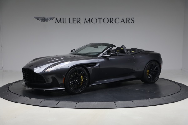 New 2026 Aston Martin DB12 Volante for sale $366,800 at McLaren Greenwich in Greenwich CT 06830 2