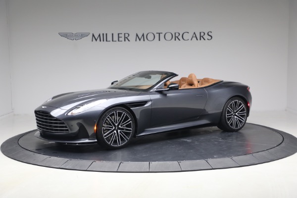 New 2026 Aston Martin DB12 Volante for sale $365,100 at McLaren Greenwich in Greenwich CT 06830 2