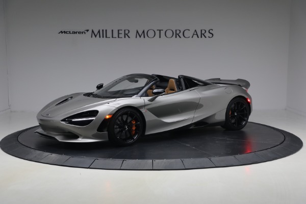 Used 2025 McLaren 750S Spider TechLux for sale Call for price at McLaren Greenwich in Greenwich CT 06830 2