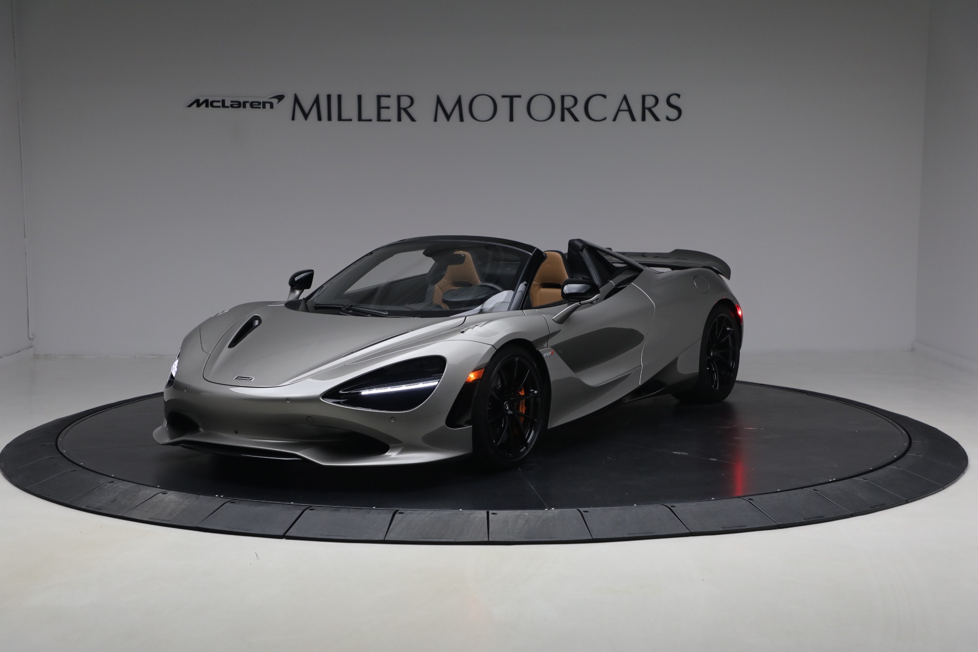 Used 2025 McLaren 750S Spider TechLux for sale Call for price at McLaren Greenwich in Greenwich CT 06830 1