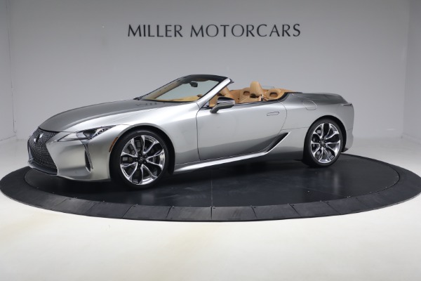 Used 2021 Lexus LC 500 Convertible for sale $99,900 at McLaren Greenwich in Greenwich CT 06830 2