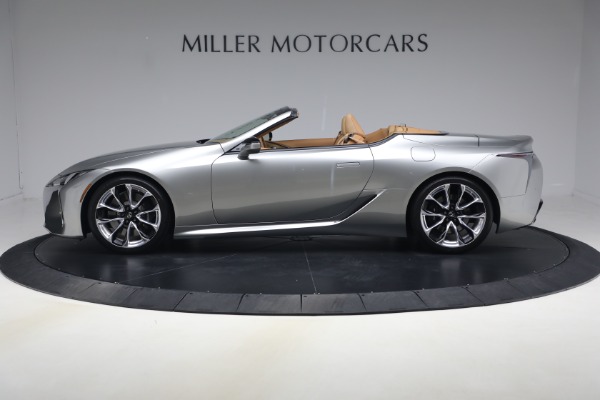 Used 2021 Lexus LC 500 Convertible for sale $99,900 at McLaren Greenwich in Greenwich CT 06830 3