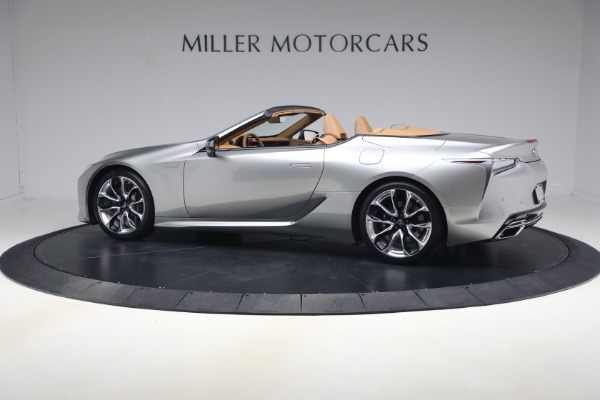 Used 2021 Lexus LC 500 Convertible for sale $99,900 at McLaren Greenwich in Greenwich CT 06830 4