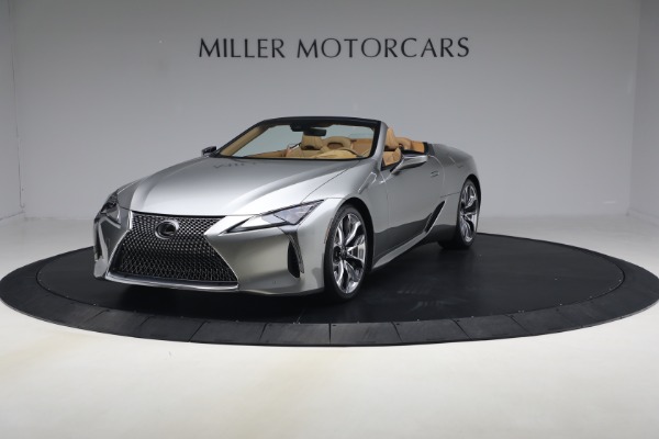 Used 2021 Lexus LC 500 Convertible for sale $99,900 at McLaren Greenwich in Greenwich CT 06830 1