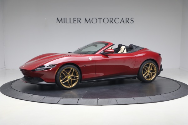Used 2025 Ferrari Roma Spider for sale $317,900 at McLaren Greenwich in Greenwich CT 06830 2
