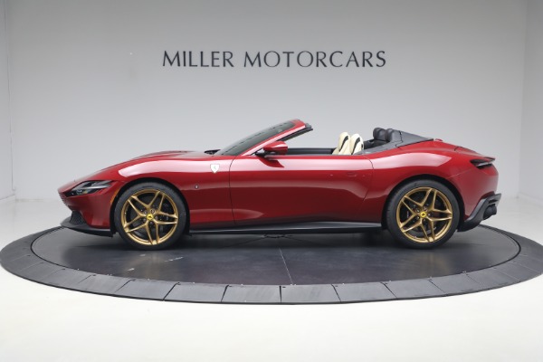 Used 2025 Ferrari Roma Spider for sale $317,900 at McLaren Greenwich in Greenwich CT 06830 3