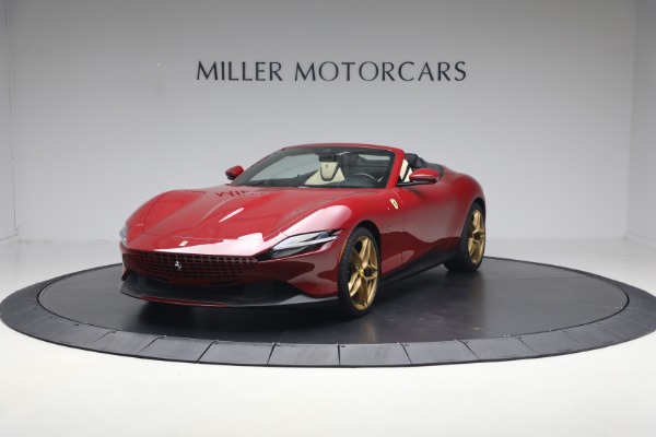 Used 2025 Ferrari Roma Spider for sale $317,900 at McLaren Greenwich in Greenwich CT 06830 1