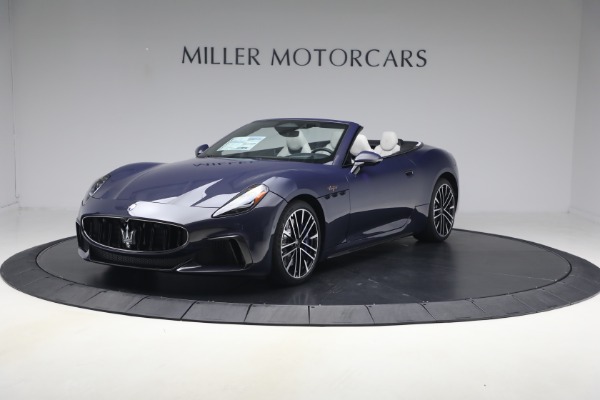 New 2026 Maserati GranCabrio Trofeo for sale $200,785 at McLaren Greenwich in Greenwich CT 06830 2
