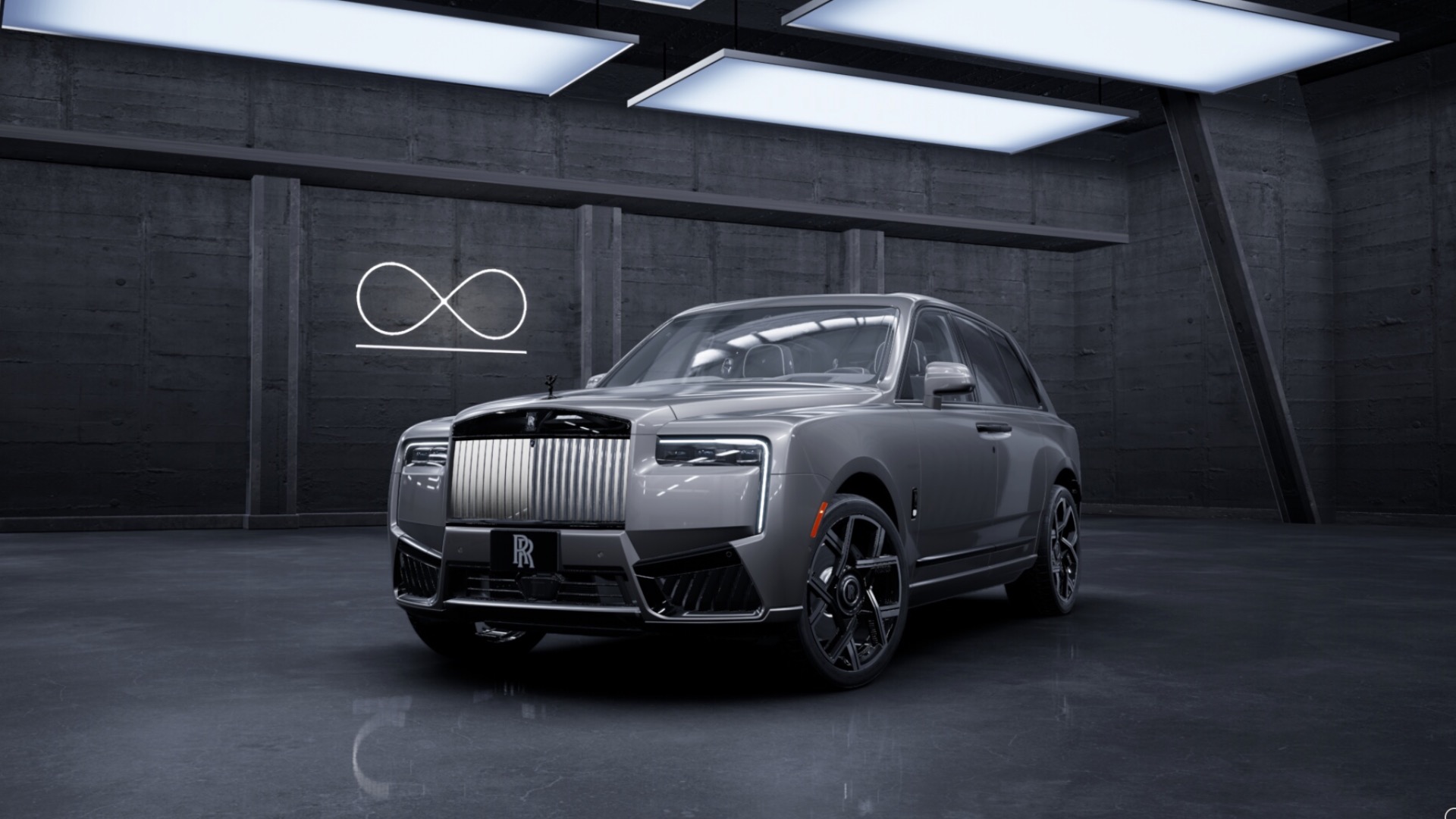 New 2027 Rolls-Royce Black Badge Cullinan for sale $576,350 at McLaren Greenwich in Greenwich CT 06830 1