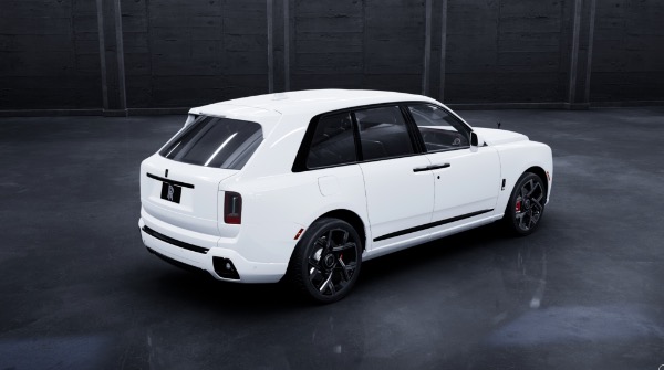 New 2027 Rolls-Royce Black Badge Cullinan for sale $588,050 at McLaren Greenwich in Greenwich CT 06830 3