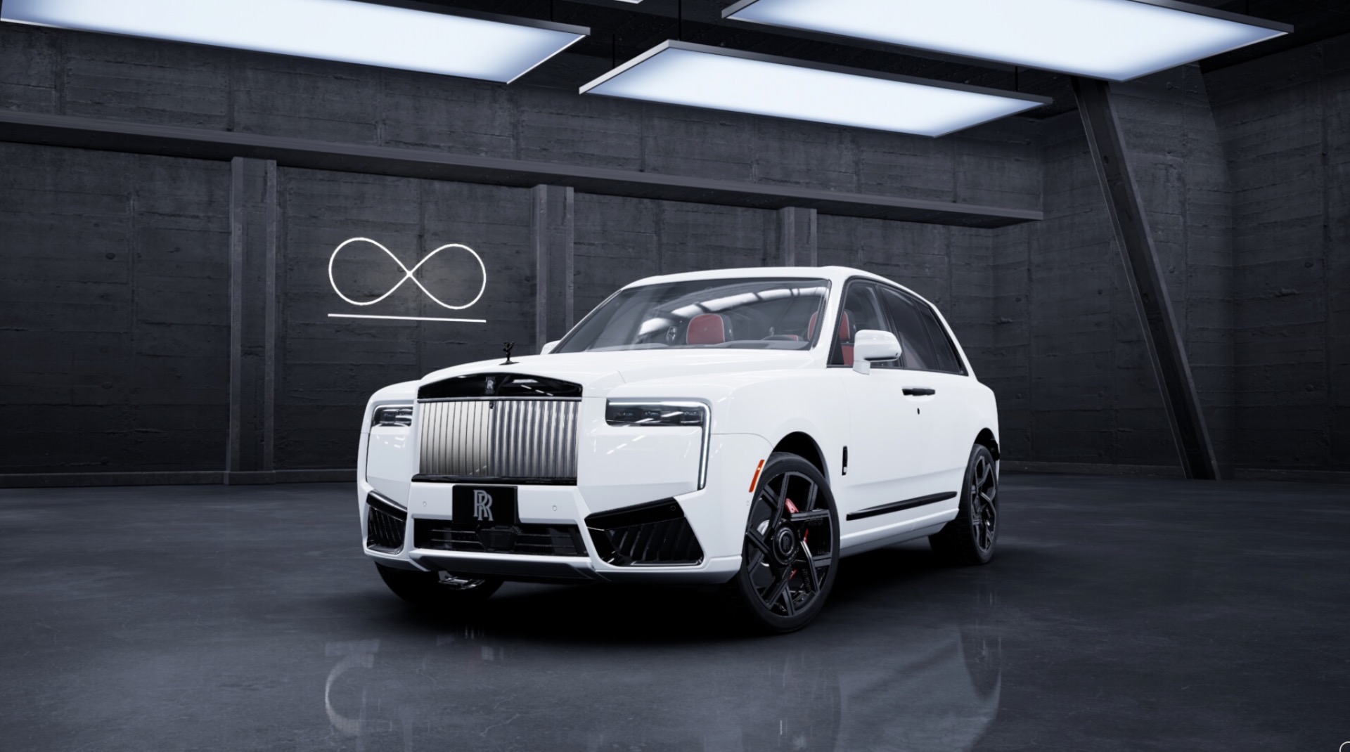 New 2027 Rolls-Royce Black Badge Cullinan for sale $588,050 at McLaren Greenwich in Greenwich CT 06830 1