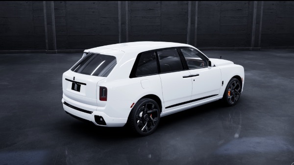 New 2027 Rolls-Royce Black Badge Cullinan for sale $573,500 at McLaren Greenwich in Greenwich CT 06830 3