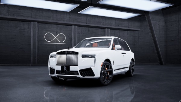 New 2027 Rolls-Royce Black Badge Cullinan for sale $573,500 at McLaren Greenwich in Greenwich CT 06830 1