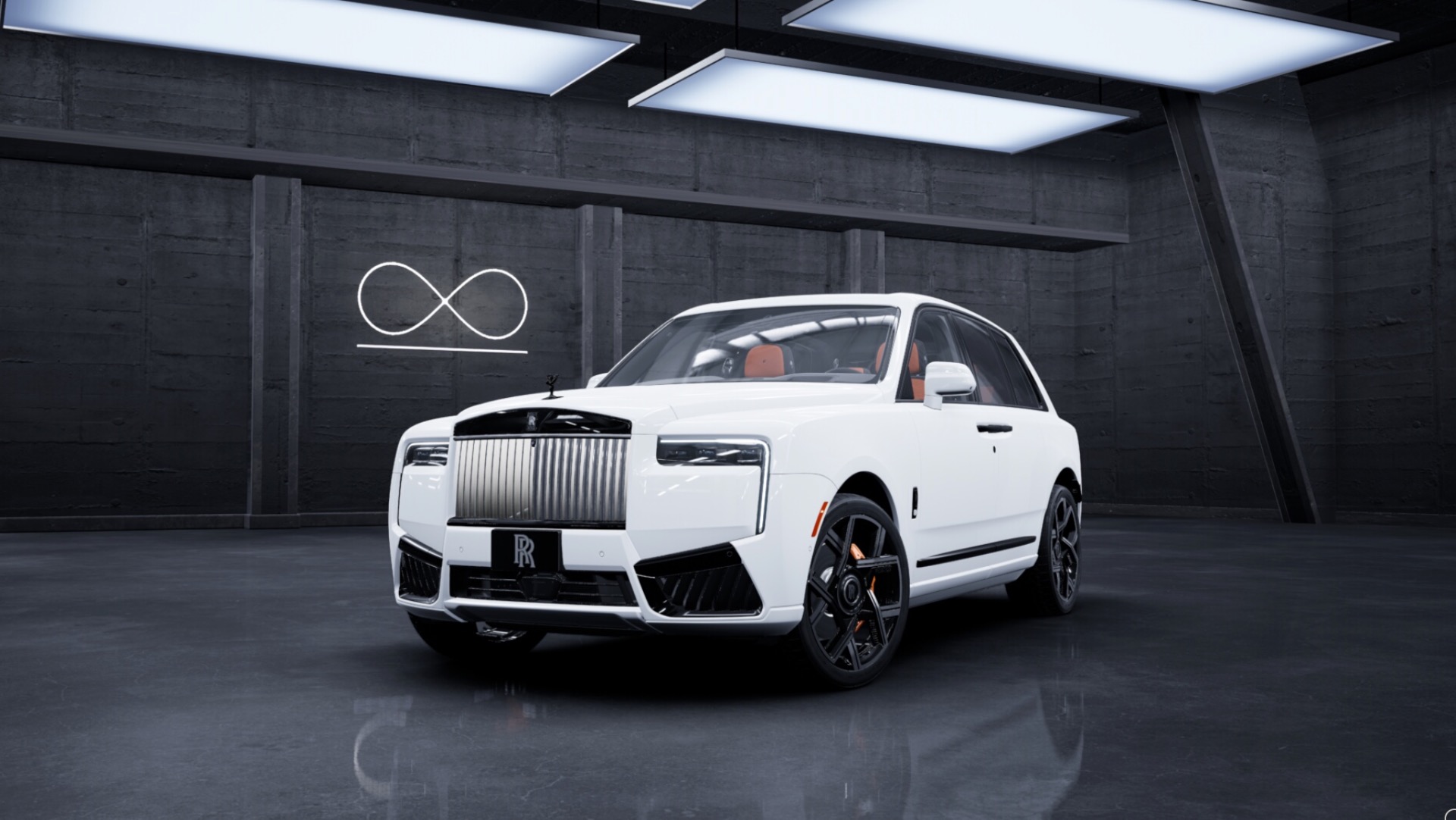 New 2027 Rolls-Royce Black Badge Cullinan for sale $573,500 at McLaren Greenwich in Greenwich CT 06830 1